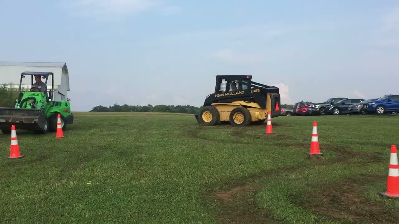 WILL THE AVANT MINI LOADER WIN THE TERRIAN TEST???     Avant VS Skid Loader  -Martins Outdoor Power