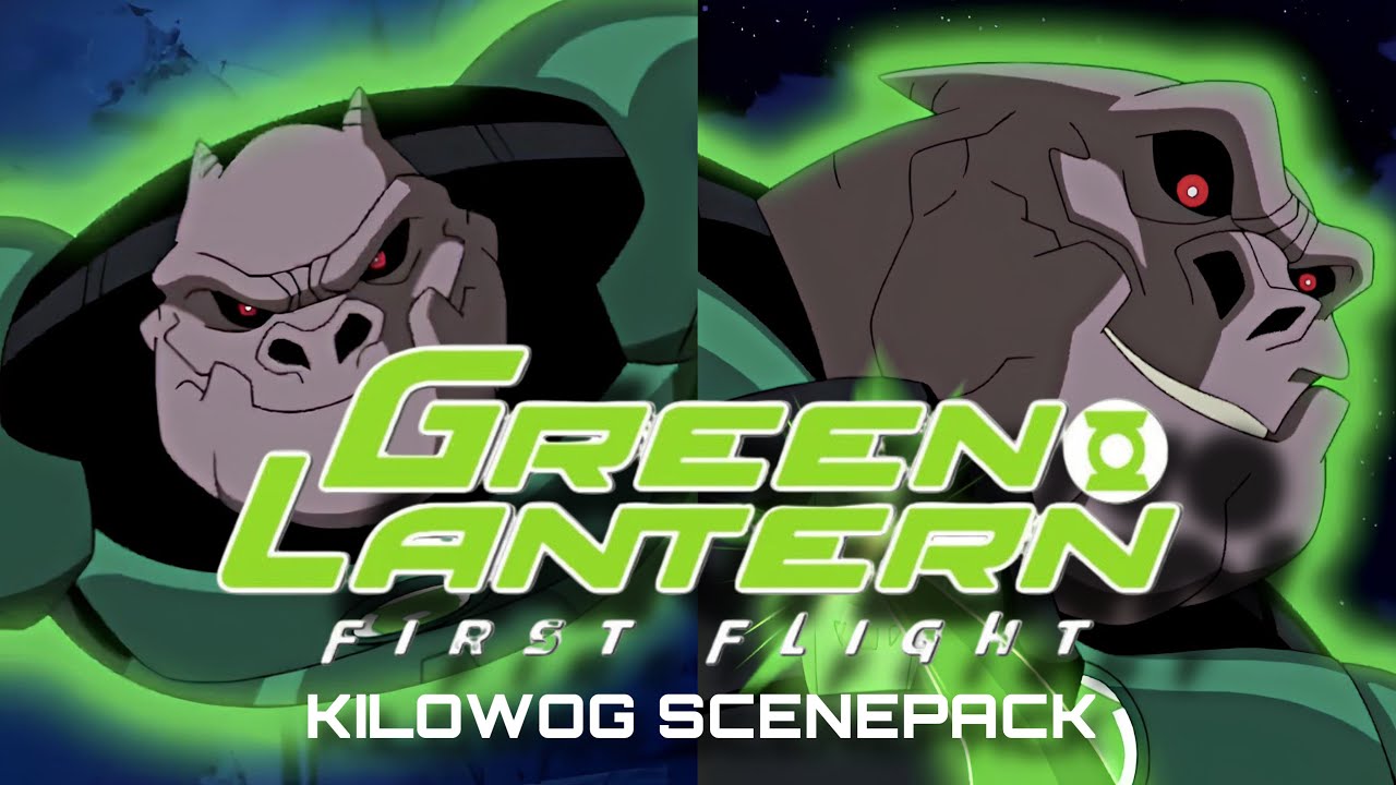 Kilowog scenepack (Green Lantern: First Flight) 1080p