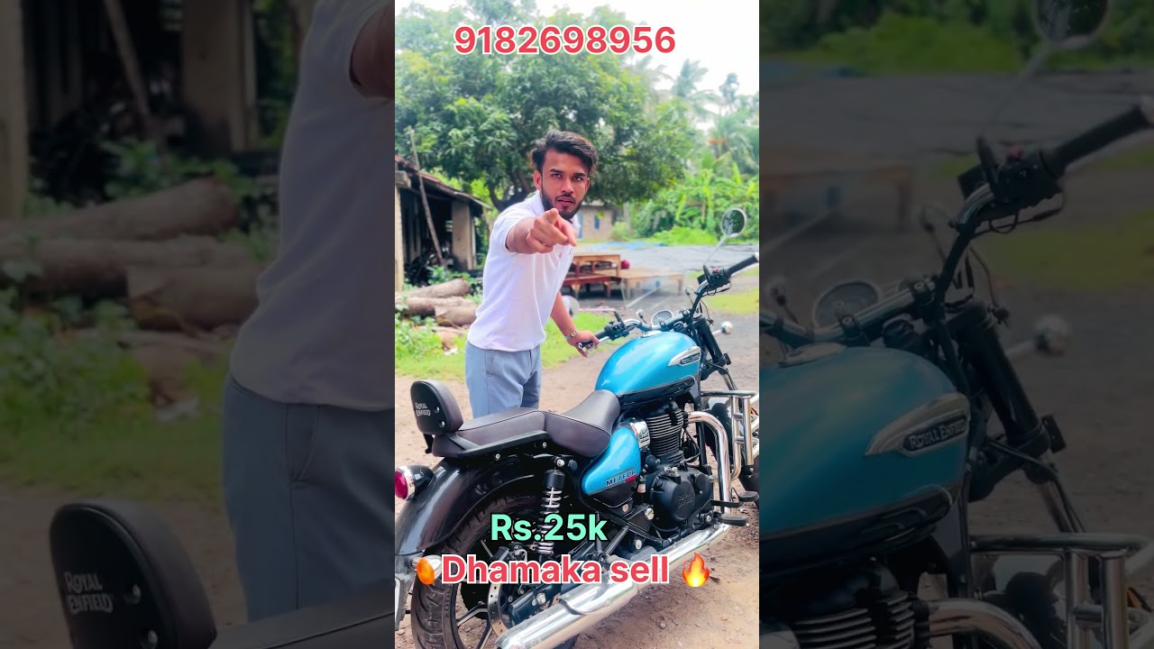 Royal Enfield Meteor BS6 Dhamaka Sell🔥Kolkata Rs.25k🔥Super Mint Condition #bike #royalenfield