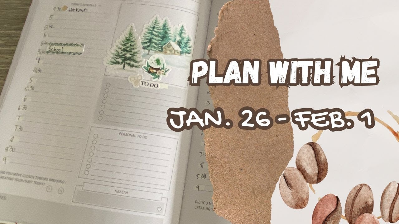 Plan With Me: Function first! Planning for a week of meetings