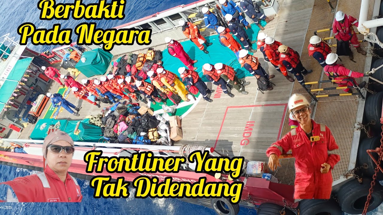Offshore Crews Change #Sarawak #Sabah #Offshorelife