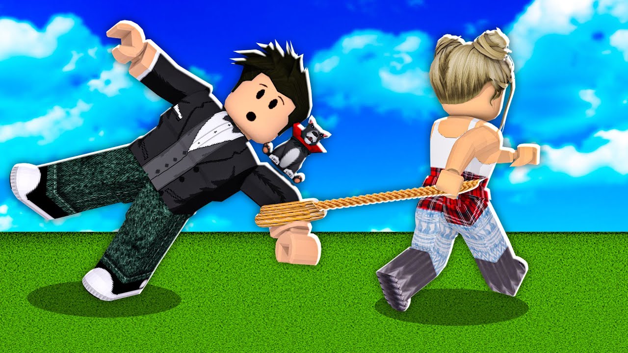 CORDINHA PUXA PUXA | Roblox - Rope people simulator