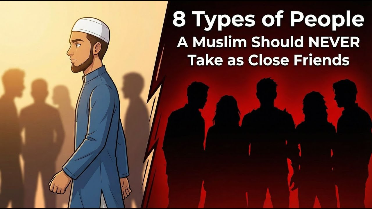 8 Types of People a Muslim Should Never Take as Close Friends (Quran + Sunnah Based)