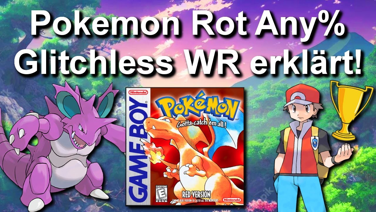 Pokemon Rot/Blau Speedrun WELTREKORD erkl&auml;rt! (Any% Glitchless)