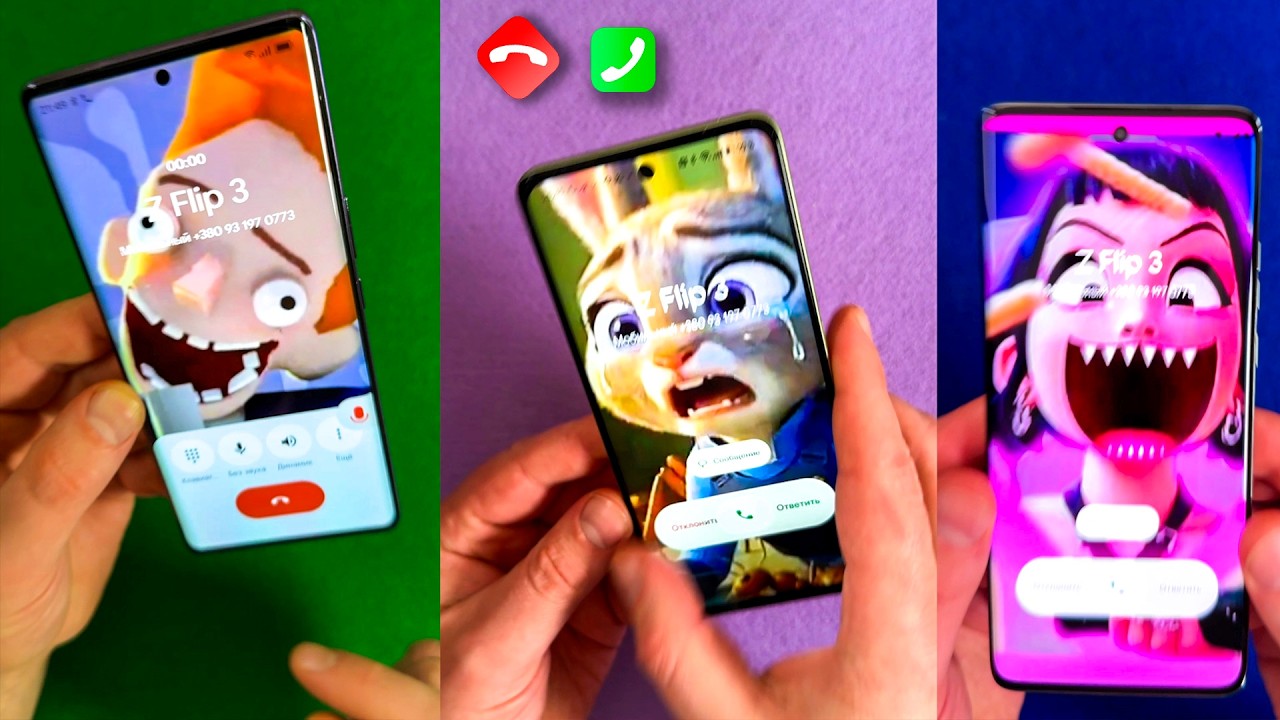 Redmi Note 15 + Z Fold 3 + Nothing Phone + Moto 40 + OnePlus 3 + Blackview A200 Incoming Calls