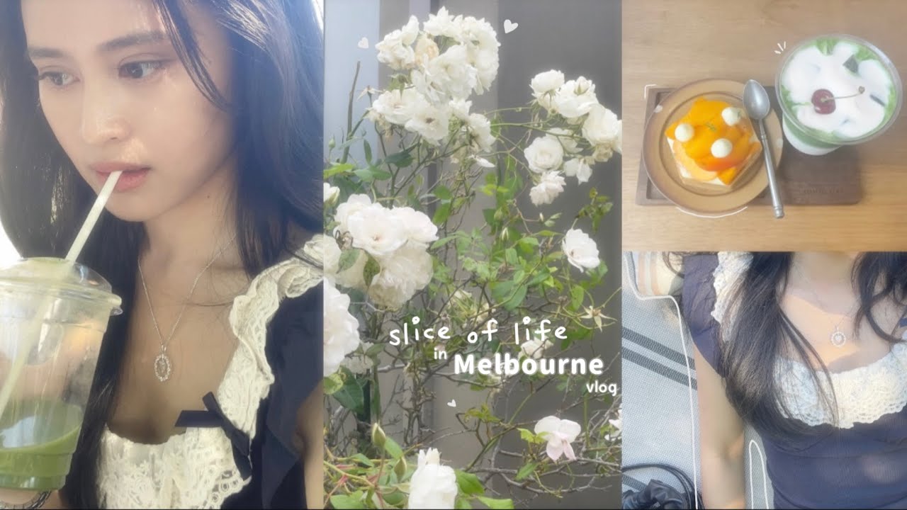 A Melbourne slice of life | matcha, good food & Christmas with friends 🌷🤍🍵