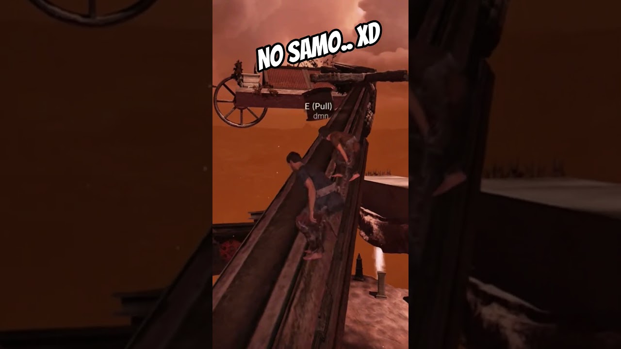 no samo xD #chained #wsp&oacute;łpraca #piekło #climbing #chainedtogethergame #hell #pl #śmieszne #coop