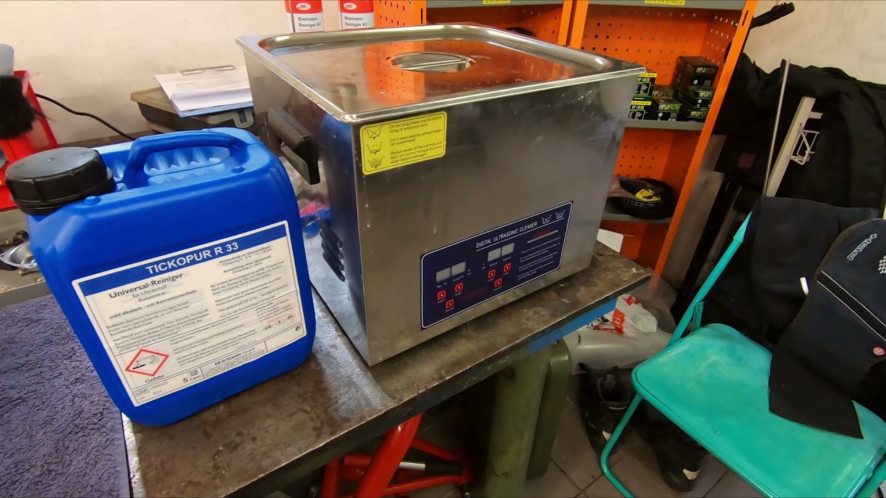 Ultraschallreiniger für Vergaser - Tickopur TR3/R33