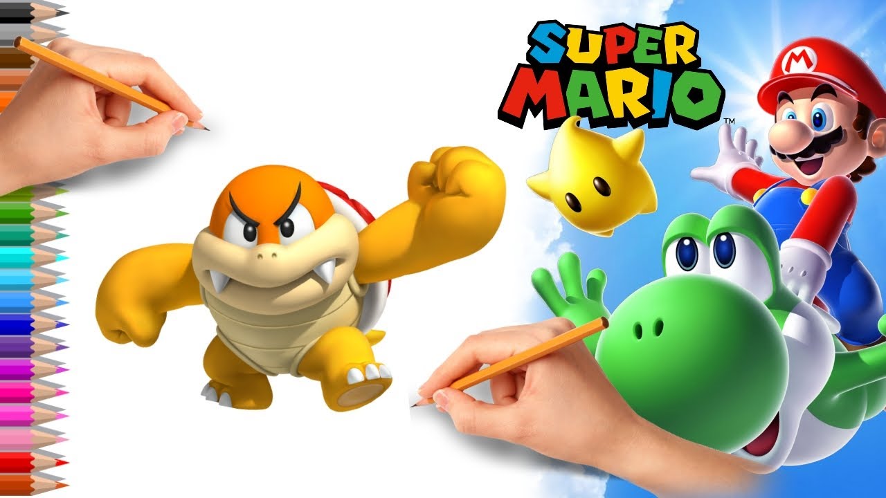 How to Draw Boom Boom | Super Mario