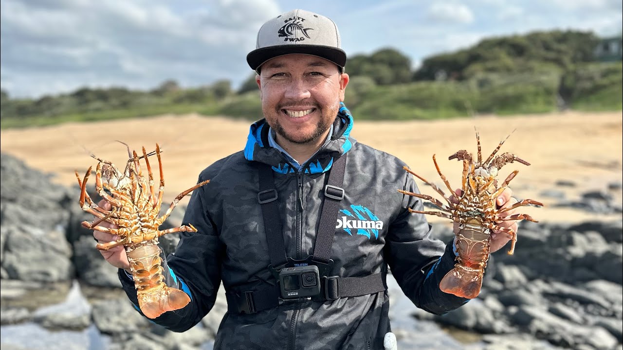 Cray fish on Rod & Reel daytime!!