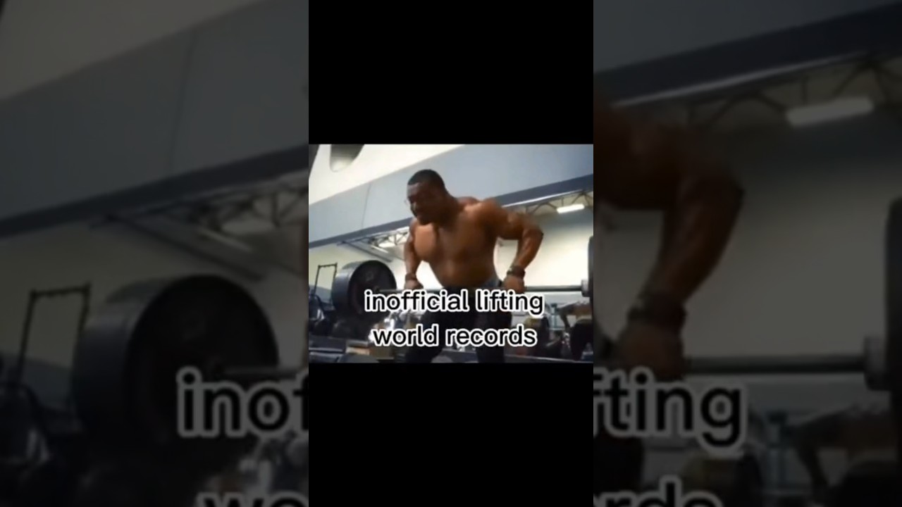 UNOFFICIAL LATERAL RAISE WORLD RECORD!!? 🌎😳