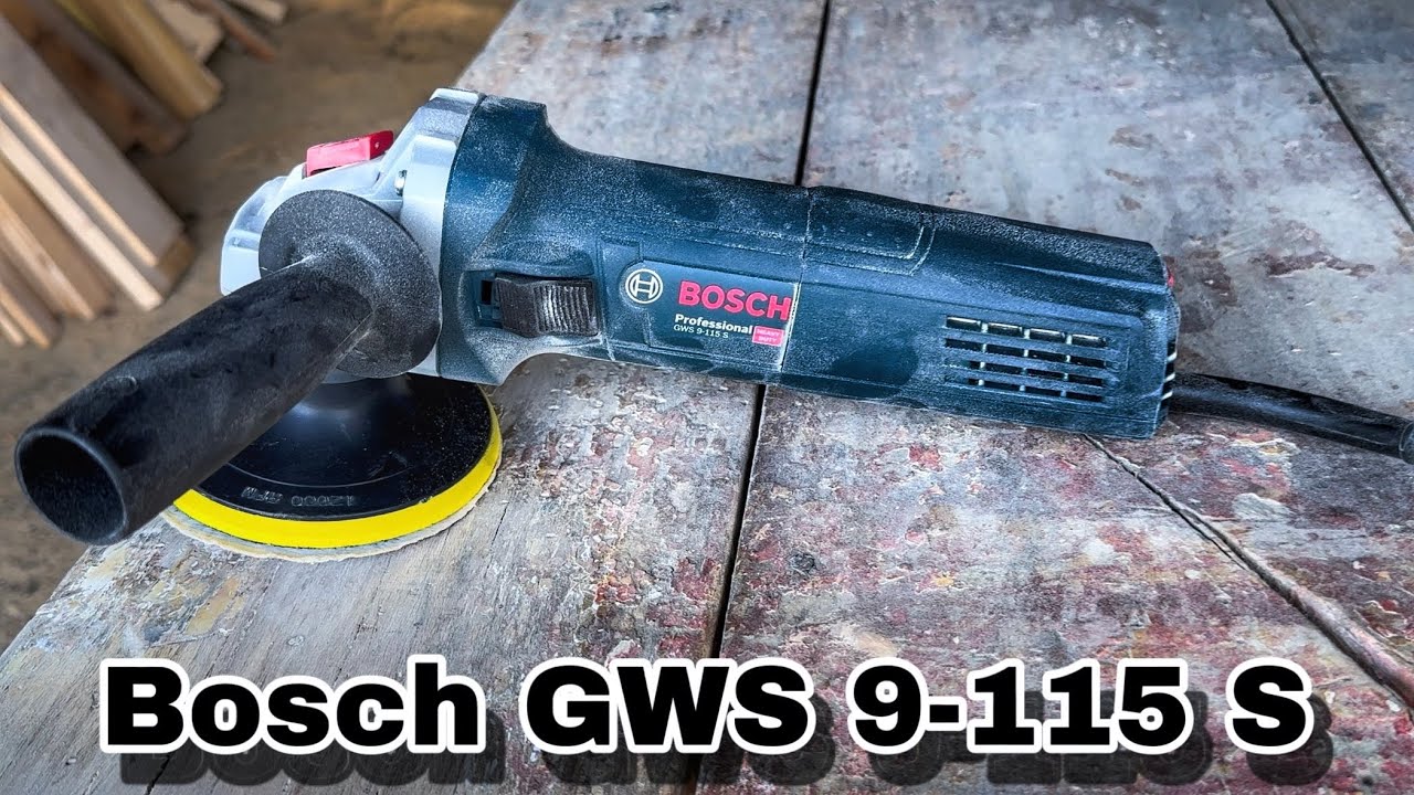 Bizi İzlemeden Avuç Taşlama Makinesi Almayın !Bosch GWS 9-115 S