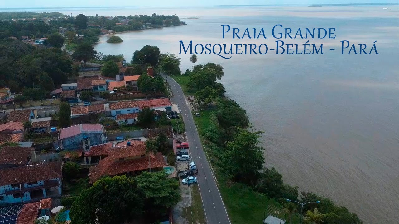 Praia Grande   Mosqueiro#drone DJI mini 4K