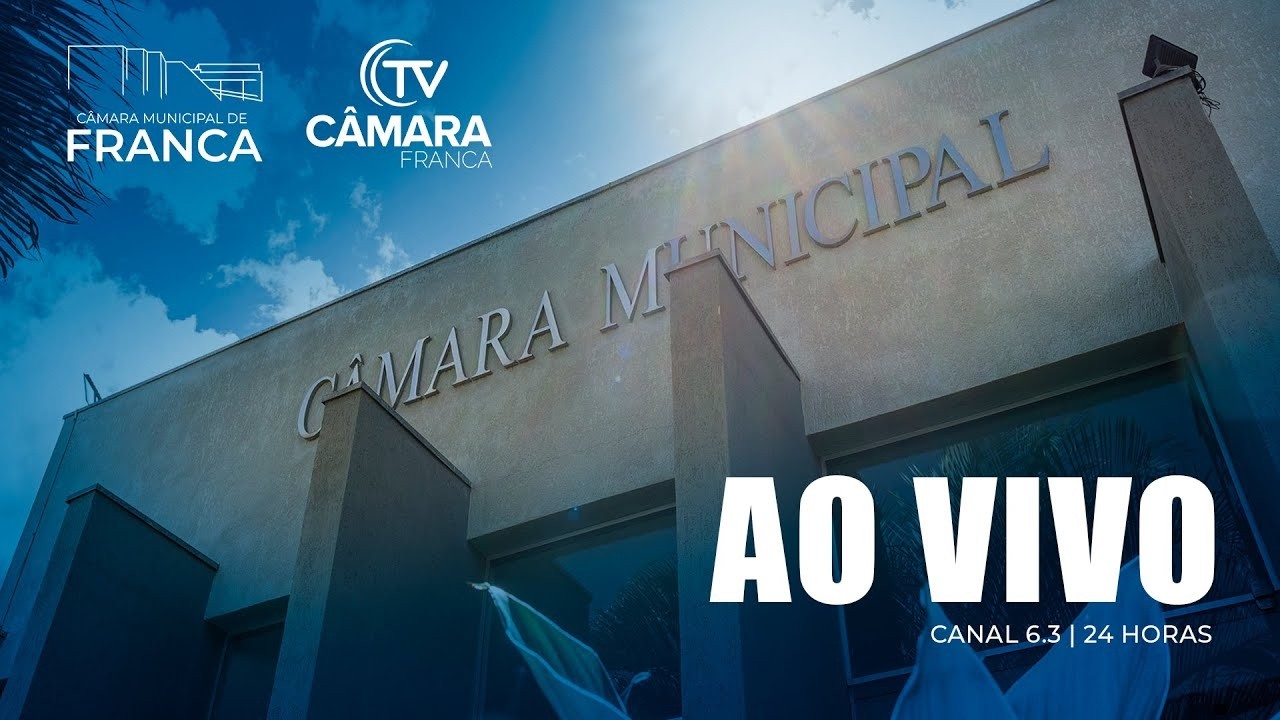 TV CÂMARA FRANCA AO VIVO  |  CANAL 6.3