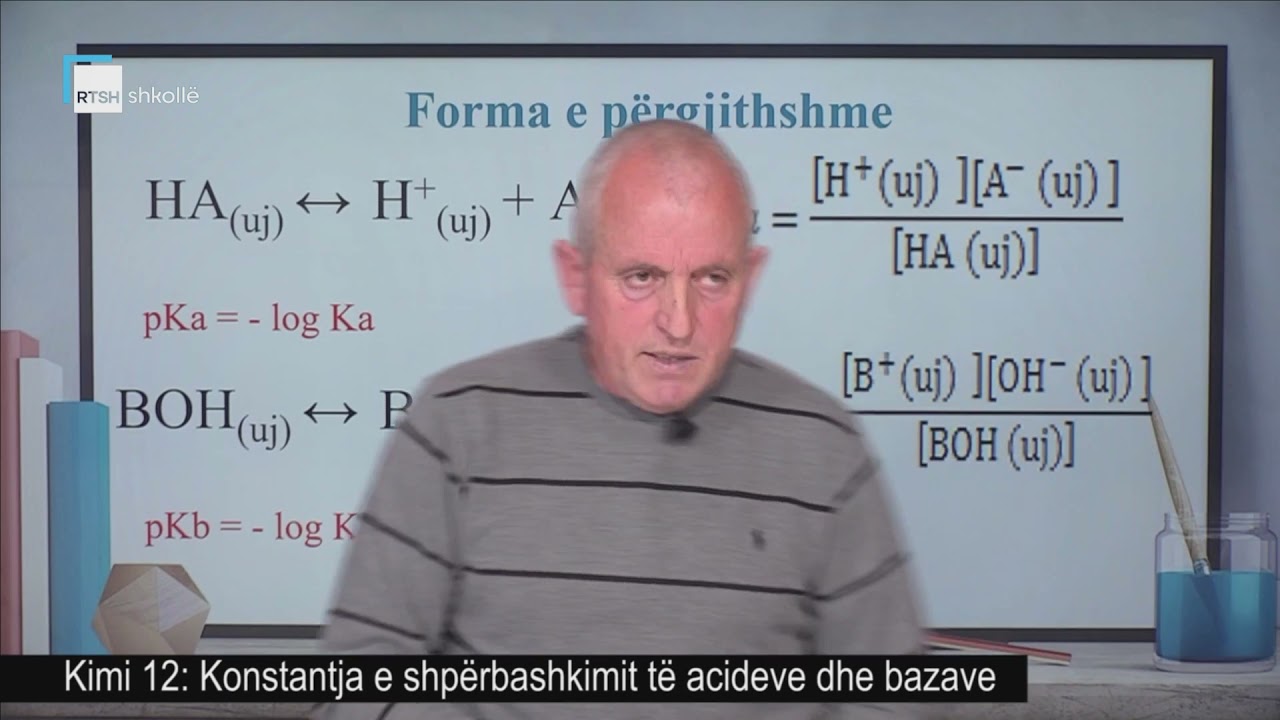 Kimi 12 - Konstantja e shpërbashkimit të acideve dhe bazave