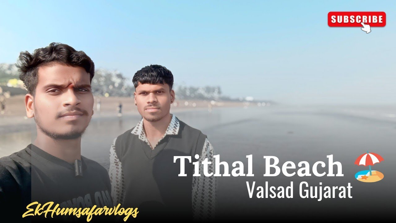 Tithal Beach Moto Vlog 🌊 | Valsad Gujarat Bike Ride.