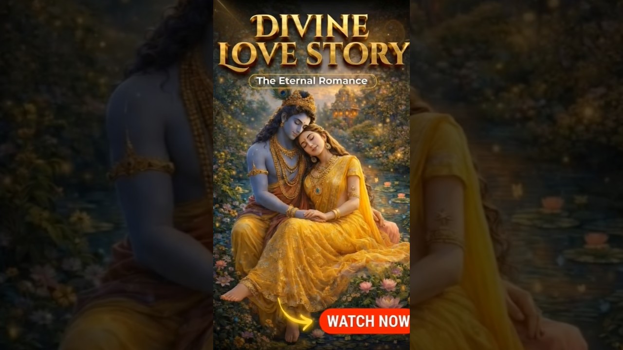 राधा कृष्ण का अनंत प्रेम 🌸 | Divine Love Story | मन को शांति देने वाला भजन#viral #love #trending