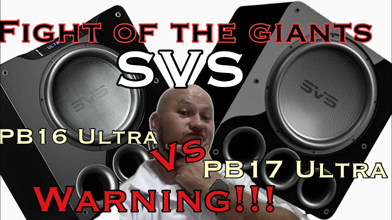 Тестирование SVS PB17 Ultra против PB16