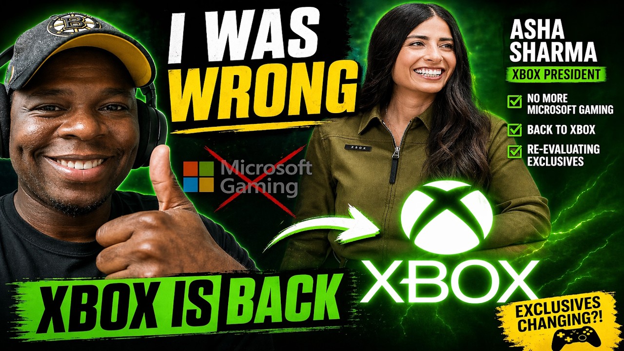 Xbox вернулся?! Аша Шарма переосмысливает эксклюзивы.