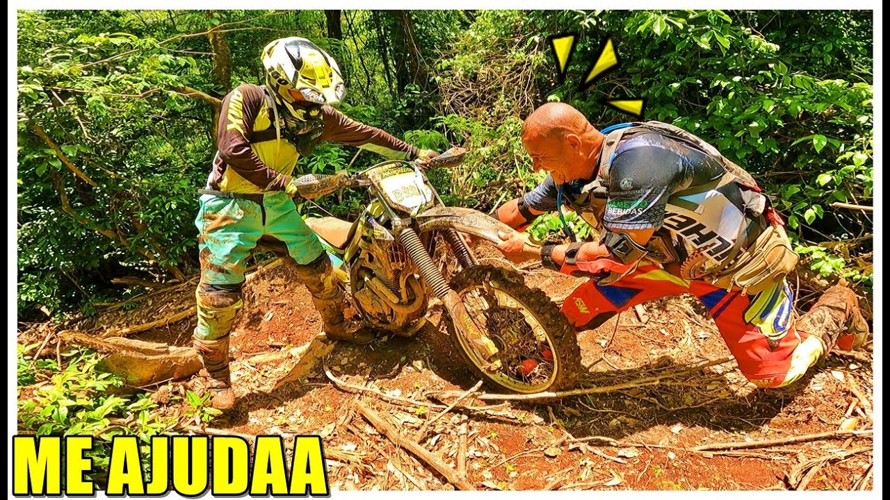 BARRO PURO E MUITA AGUA NA TRILHA DO SUFOCO