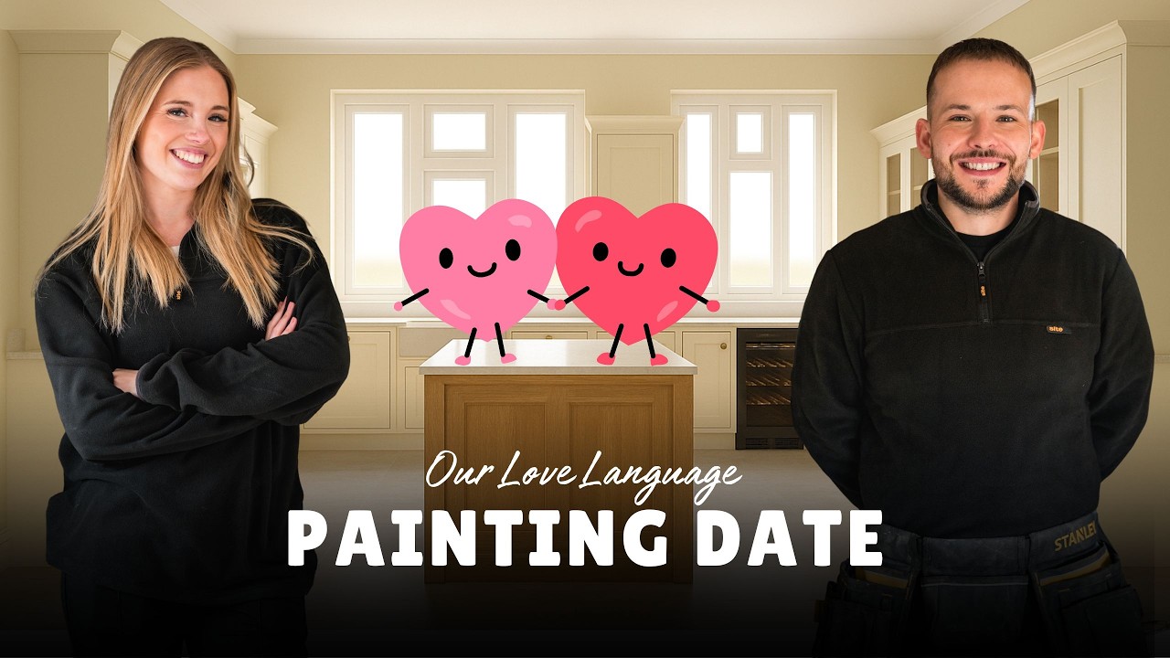 Painting Our DREAM Kitchen on Valentine’s Day (EP 46)