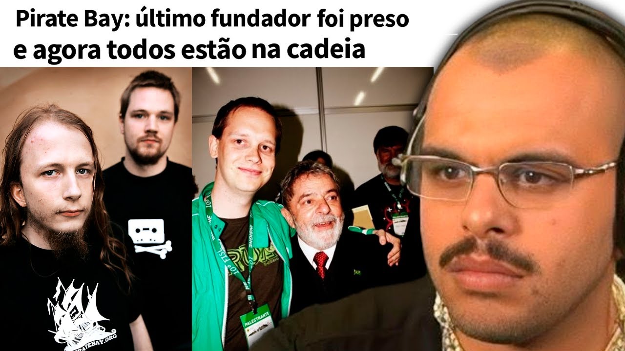 A HISTÓRIA MACABRA POR TRÁS DO SITE PIRATE BAY (NÃO ASSISTA SOZINHO!) - Maicon react