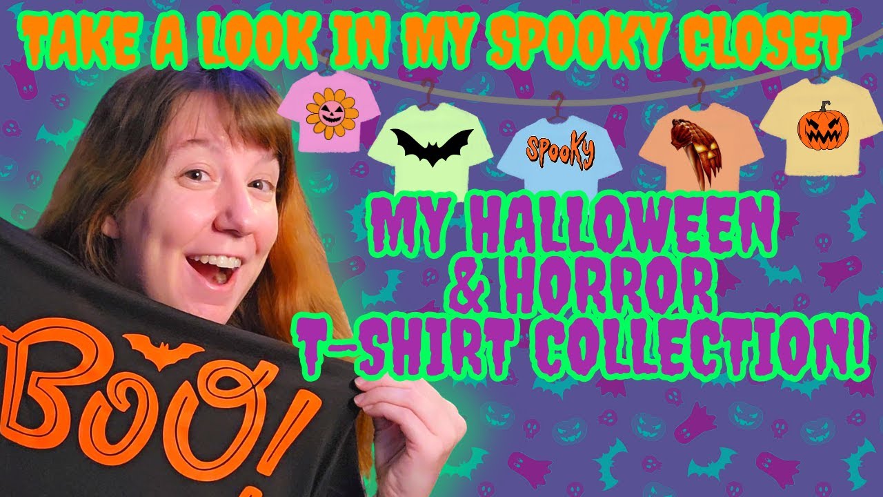 Creepy Halloween T-Shirt Collection / A Spooky Wardrobe Tour