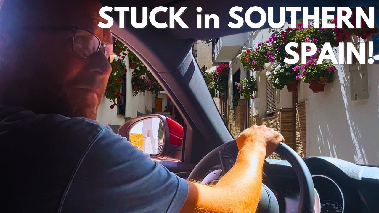 STUCK on a tiny street in Spain!/Family Travel Vlog