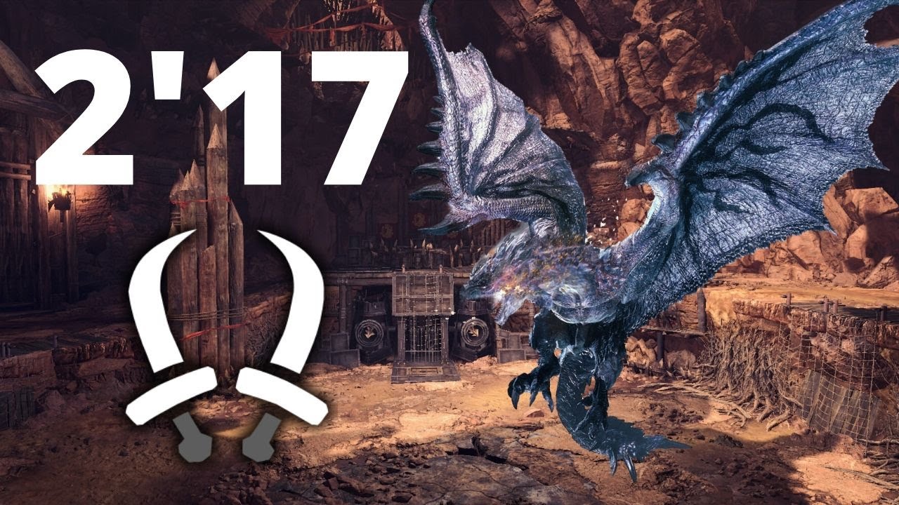 MHW Iceborne - Silver Rathalos 2'17 Dual Blades Solo