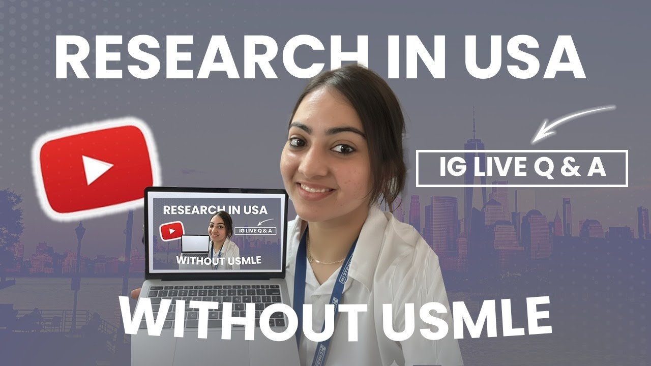 Working as a researcher in USA without USMLE!