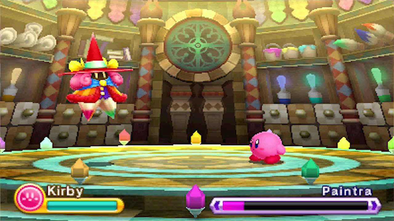 Kirby Triple Deluxe - Paintra Boss Battle (No Damage)