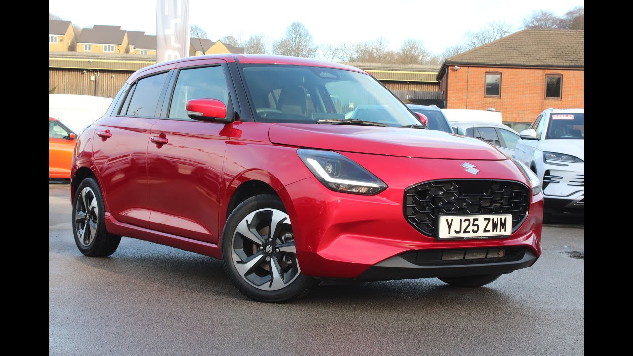 YJ25 ZWM Suzuki Swift Ultra 1.2 MHEV 5dr Burning Red 2025