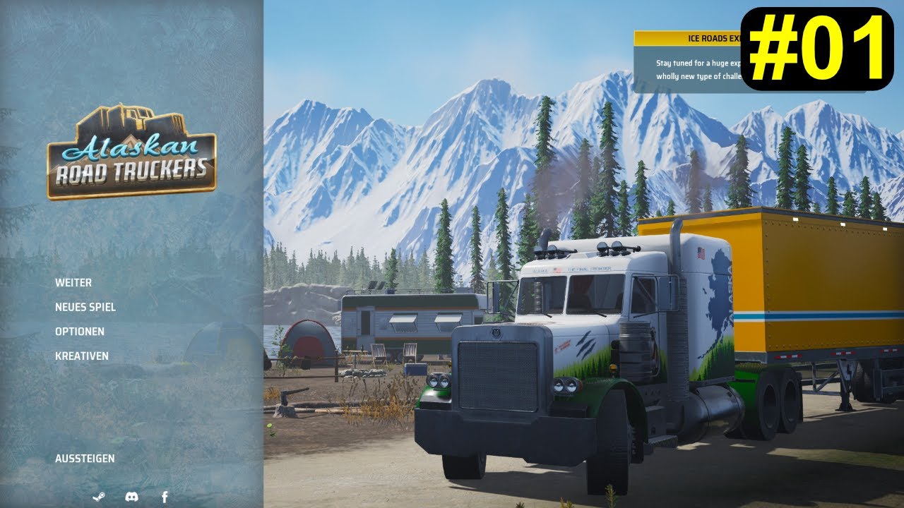 Alaskan Road Truckers - Spielestart #01 - Deutsch/German