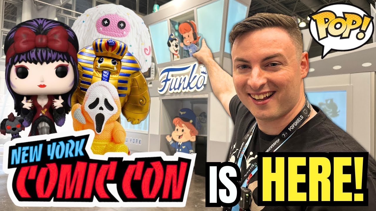 We Found SUPER RARE Funko Pop GRAILS at New York Comic Con!