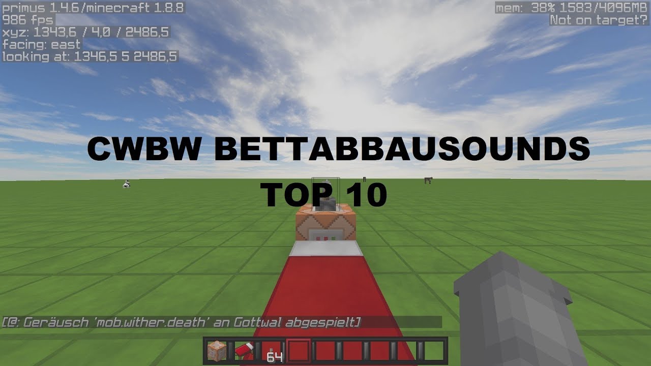 TOP 10 CWBW Bettabbausounds ( + Download ) | Pottwal + Waaty
