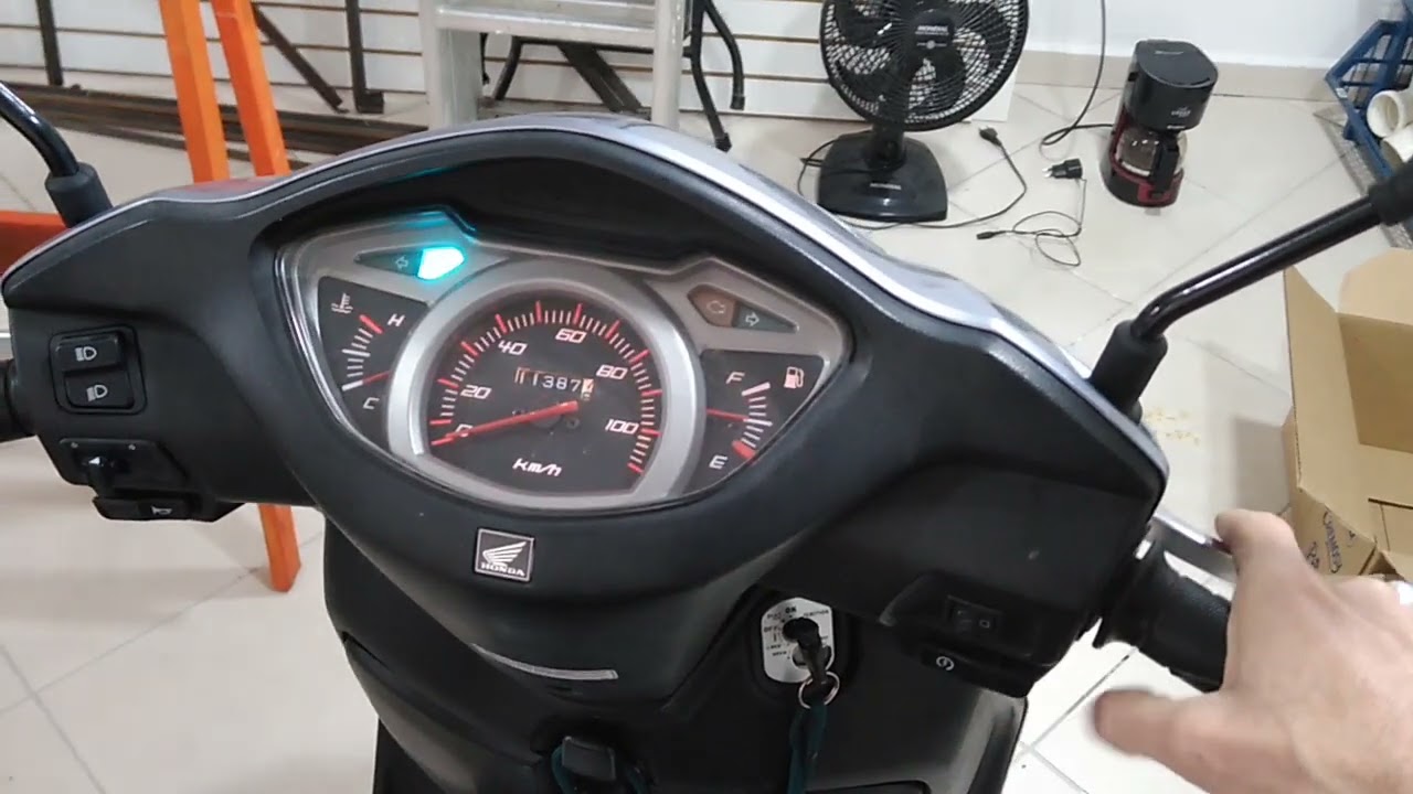 problemas com partida da Honda lead 110