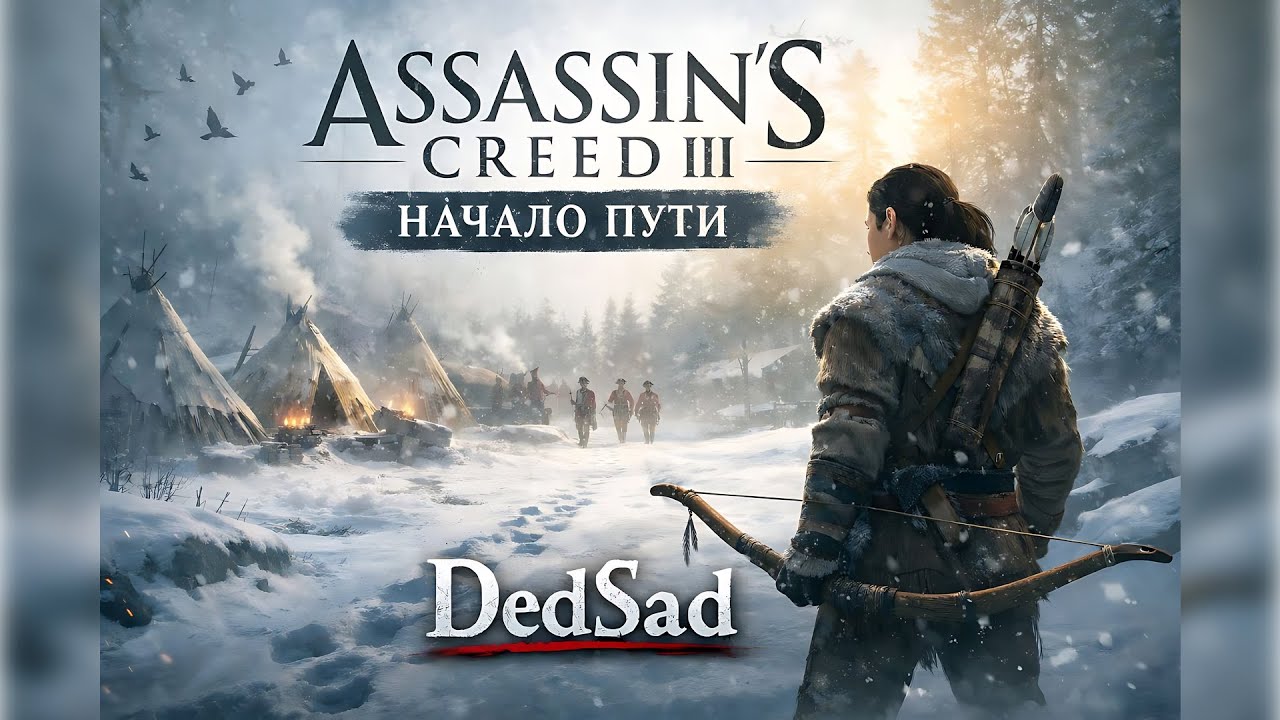 Кенуэя стрим #1 / Assassin's Creed III Remastered / Старое по новому / DedSad