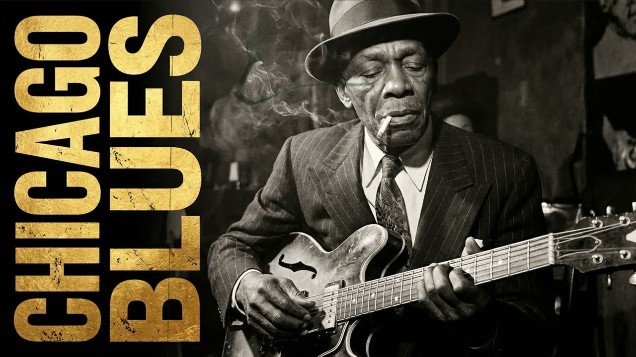 Rainy Midnight Chicago – Cozy Slow Blues Vol.012