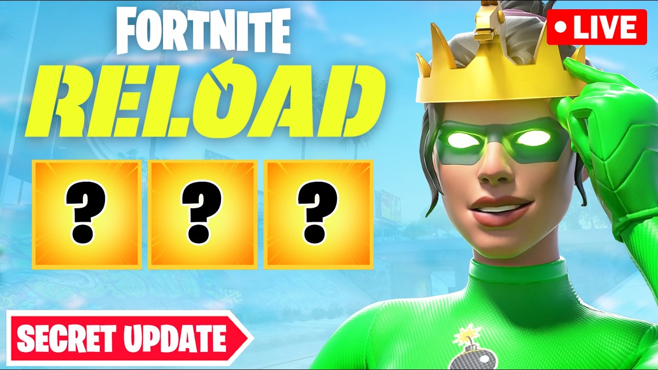SECRET FORTNITE RELOAD UPDATE!