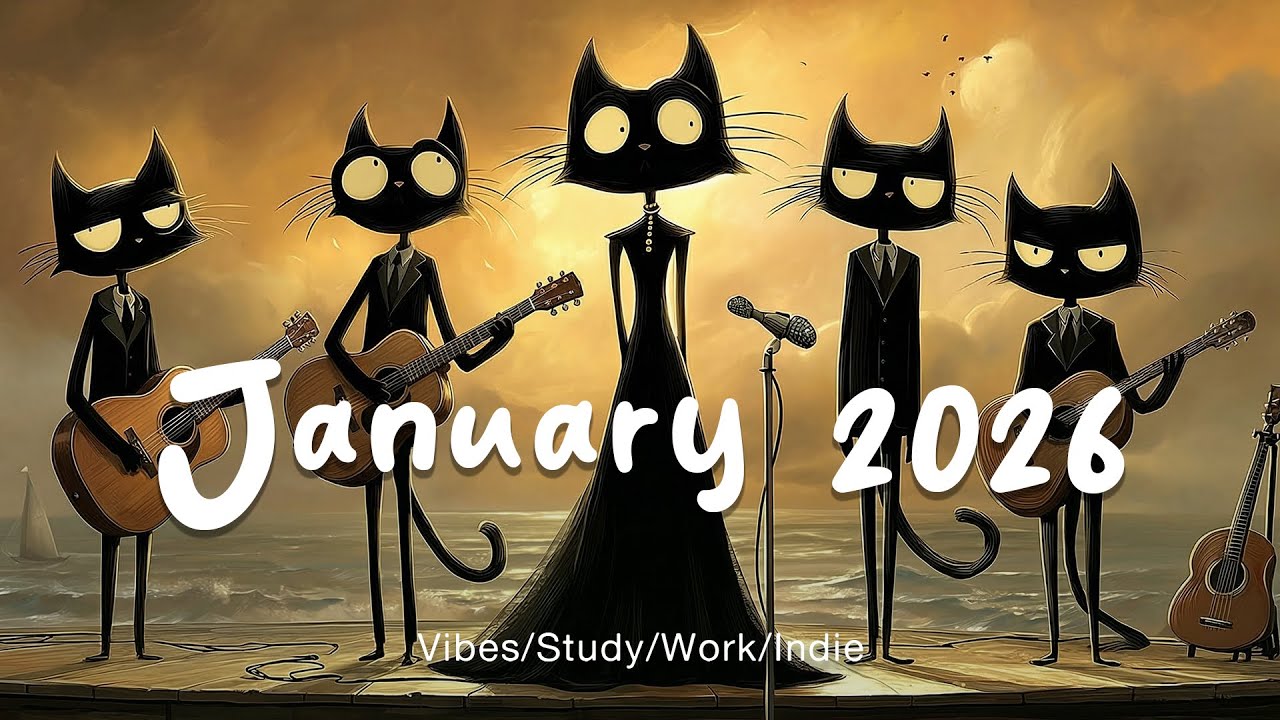 January 2026 🎶✨ New Indie Folk & Acoustic Playlist | Chill Tunes for Relaxation & Focus
