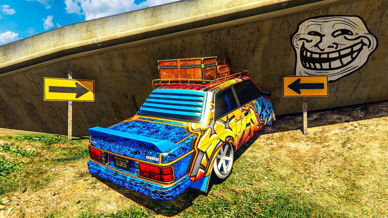 LA CARRERA TROLL QUE ME DEJÓ COMPLETAMENTE CONFUNDIDO - GTA 5 ONLINE