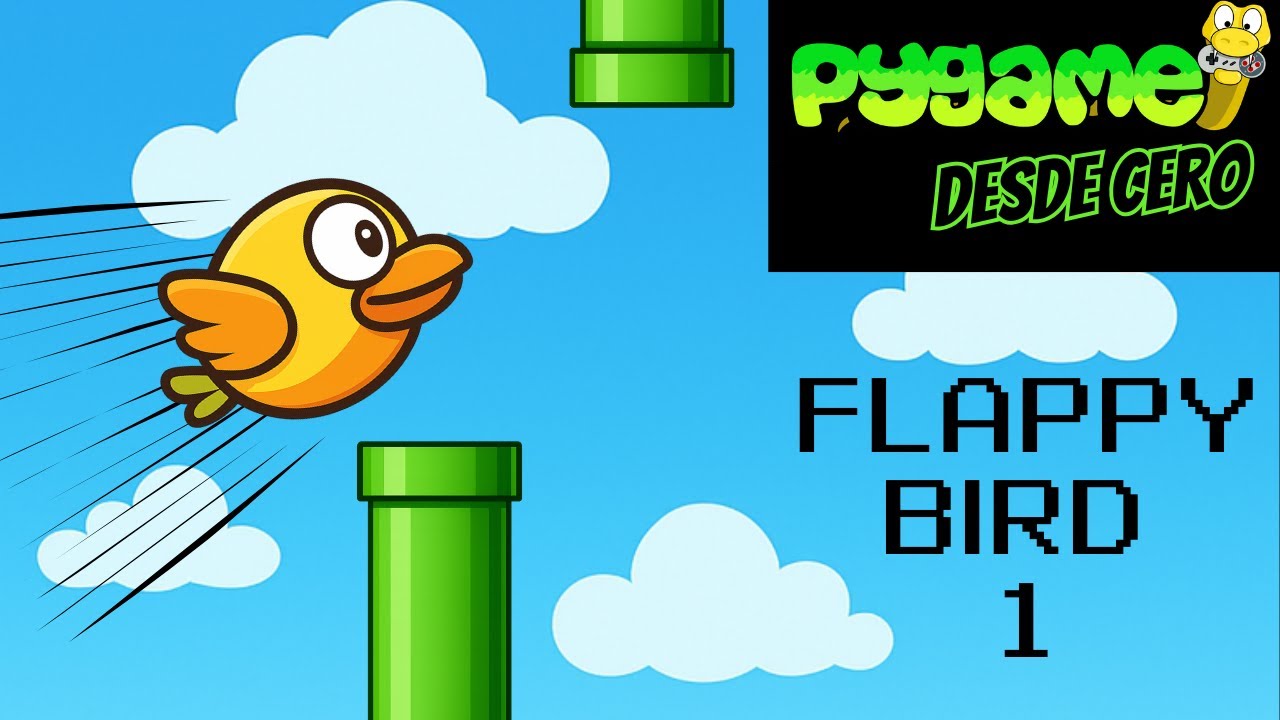 🐦🐦 Flappy Bird con Python y Pygame: Moviendo el Fondo Infinito (Scrolling Tutorial) | Parte [1]