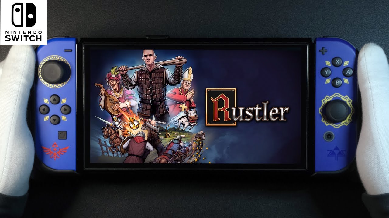 Rustler (Grand Theft Horse) Nintendo Switch OLED Handheld Gameplay