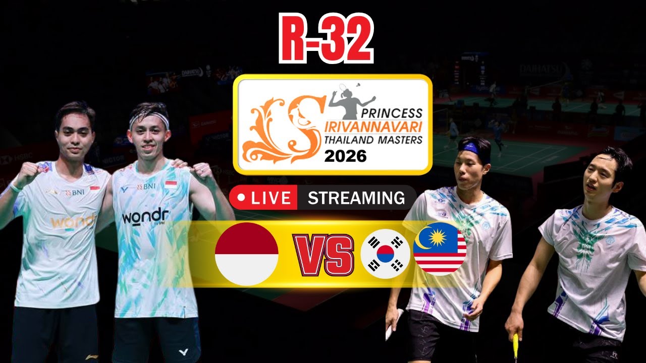 🔴RIAN /RAHMAT vsCHOI/GOH PRINCESS SIRIVANNAVARI Thailand Masters 2026