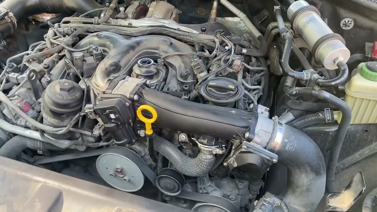 AUDI Q7 3.0 TDI  мойка дросельной заслонки