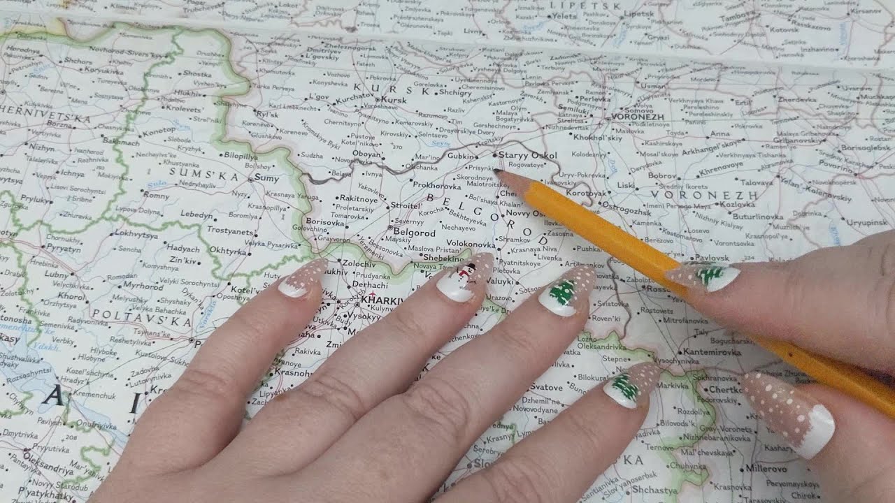 ASMR ~ Belgorod, Russia History & Geography ~ Soft Spoken Map Tracing Google Earth