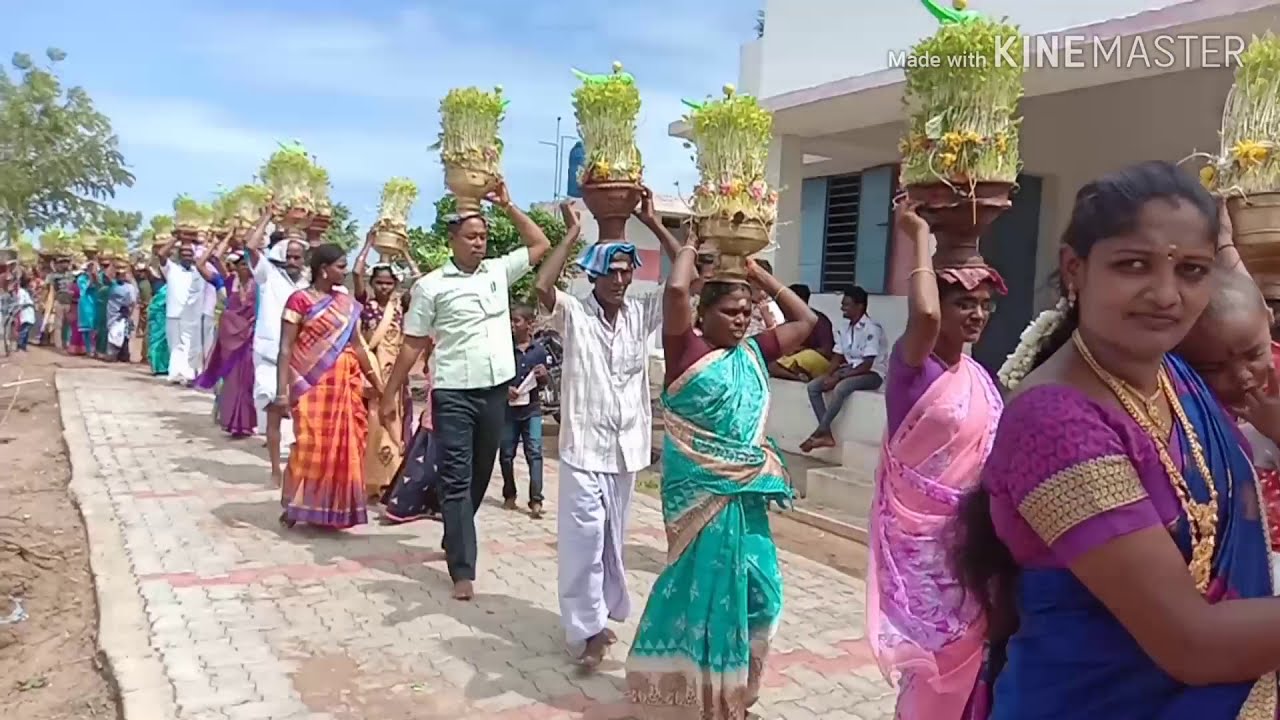 சிவகங்கை மாவட்டம் மேலச்சேத்தூர் முளைப்பாரி உற்சவம் Melasethur Mulaipari Fest Created By R.Aravind