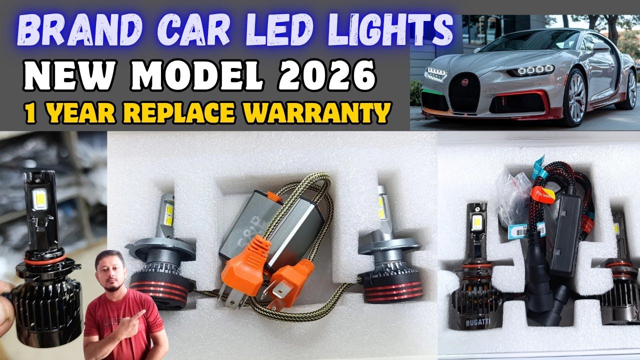 Brand car L.E.D best imported quality | car accessories | maximum 2000 watt | whole sale price 