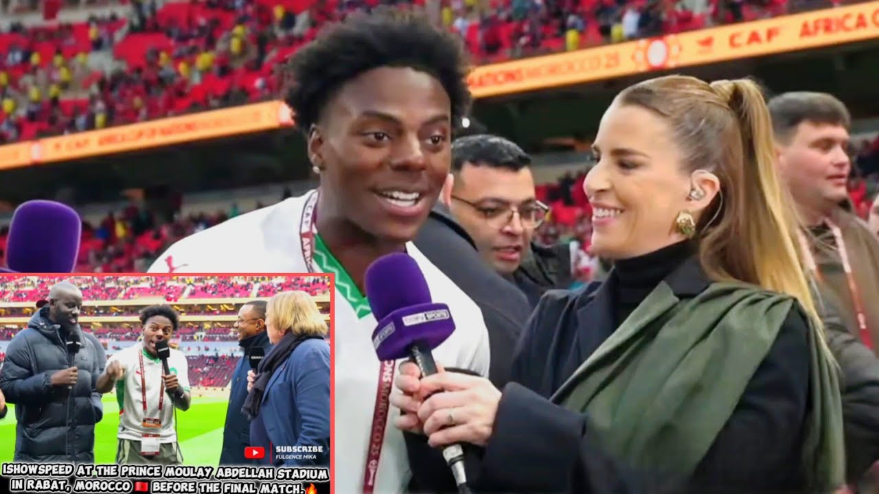 IShowSpeed Goes CRAZY at AFCON Final in Morocco 🇲🇦🏟️ Meeting Fans Was UNREAL 🤯🔥 Morocco vs Senegal