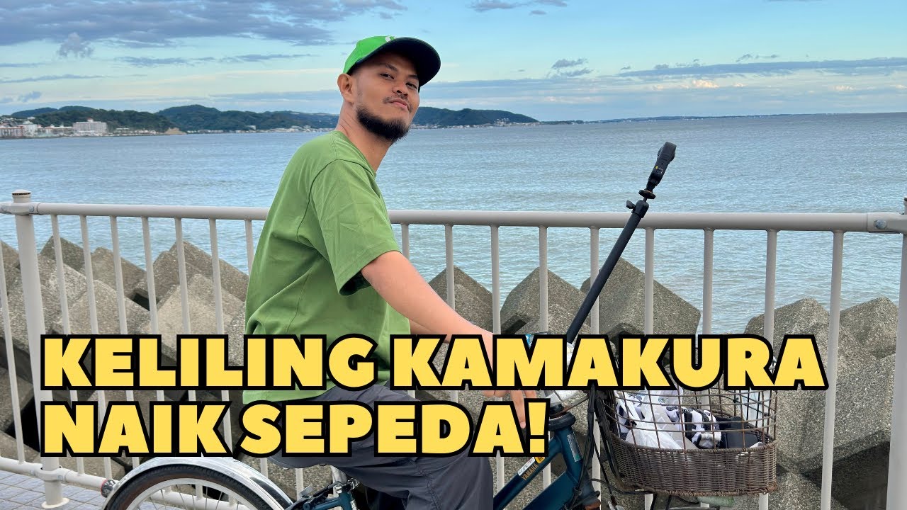 Keliling Naik Sepeda! Eksplor Kota Kamakura Jepang!